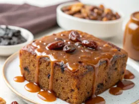 Toffee Date Cake