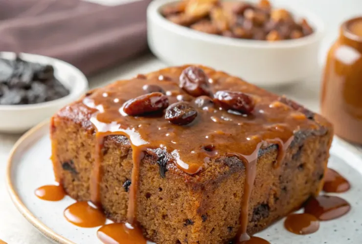 Toffee Date Cake