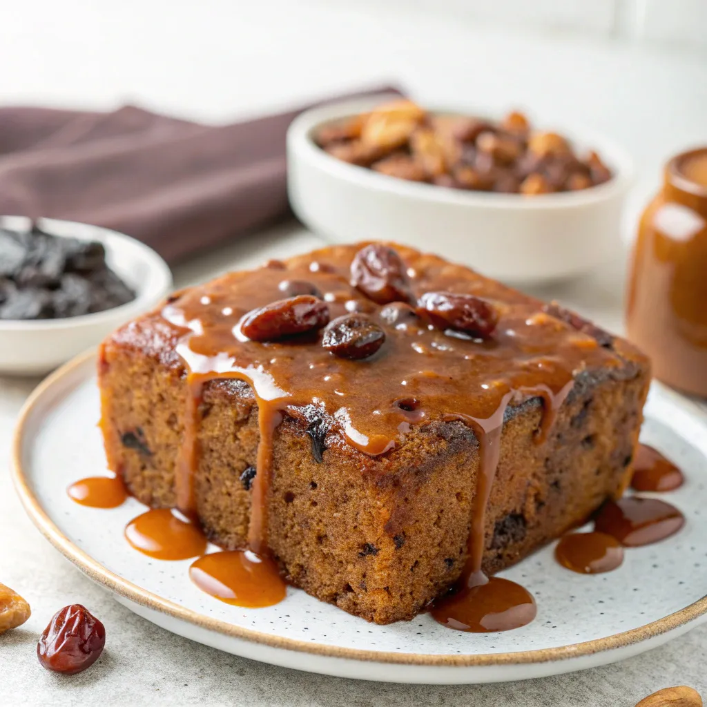 Toffee Date Cake