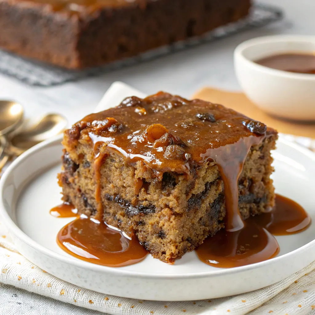 Toffee Date Cake