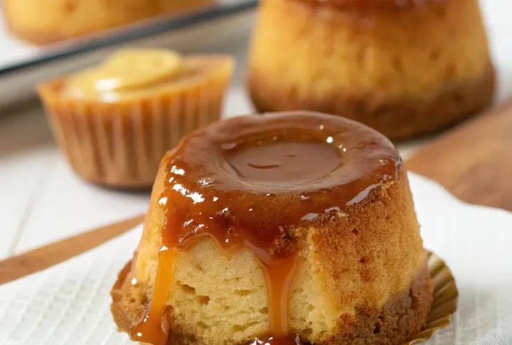 Velvety Caramel Flan Muffins