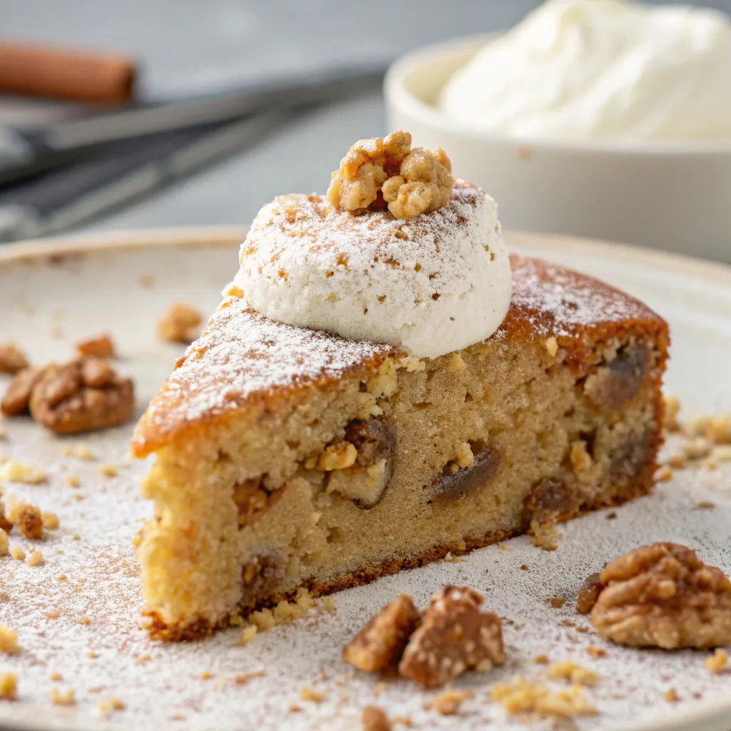Walnut Yogurt Cake