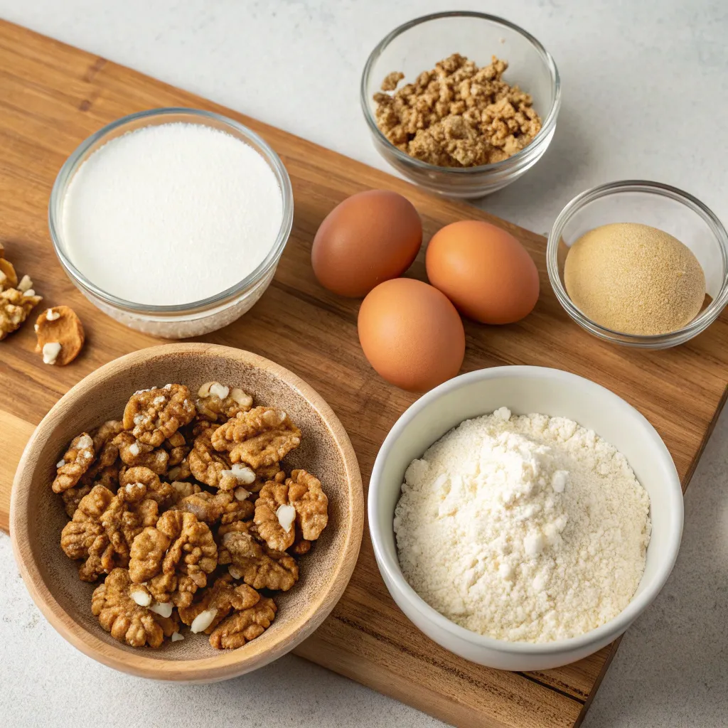 Walnut Yogurt Cake