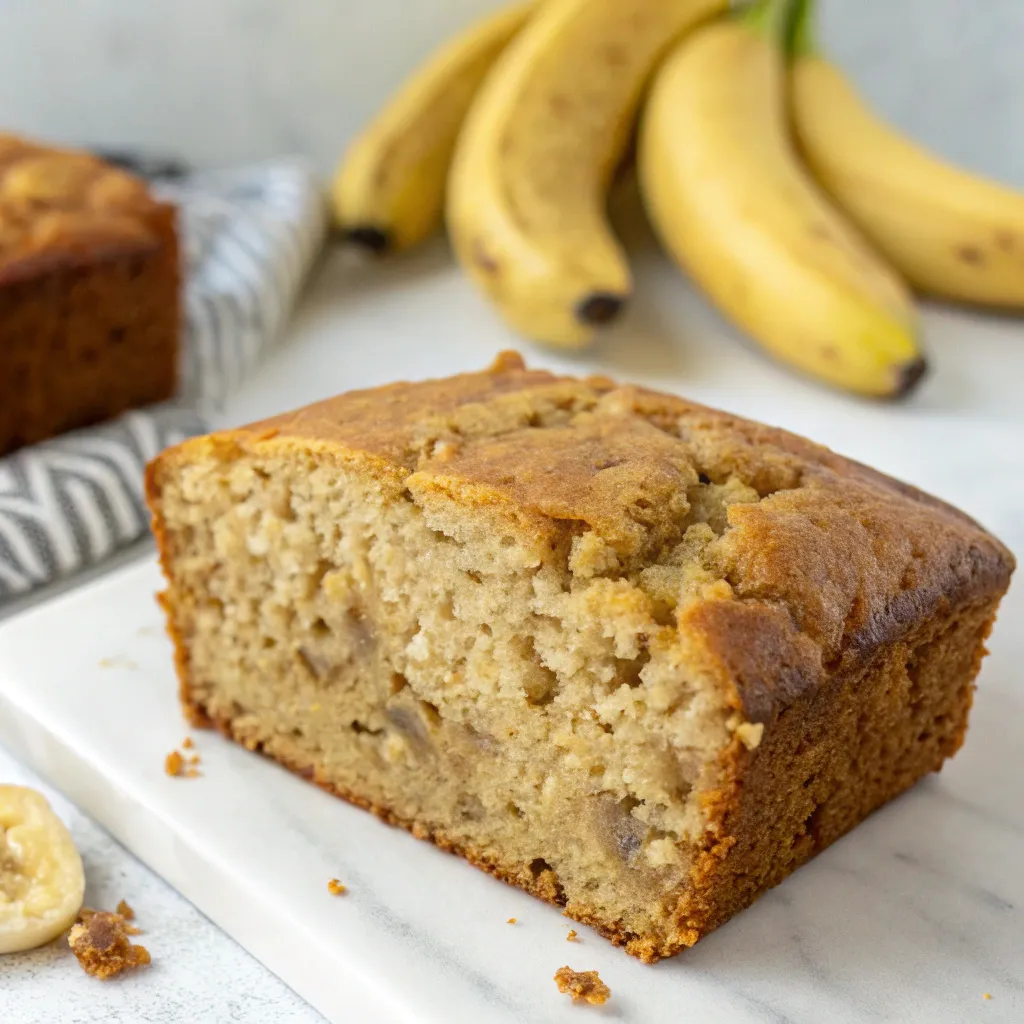 3-Ingredient Banana Bread