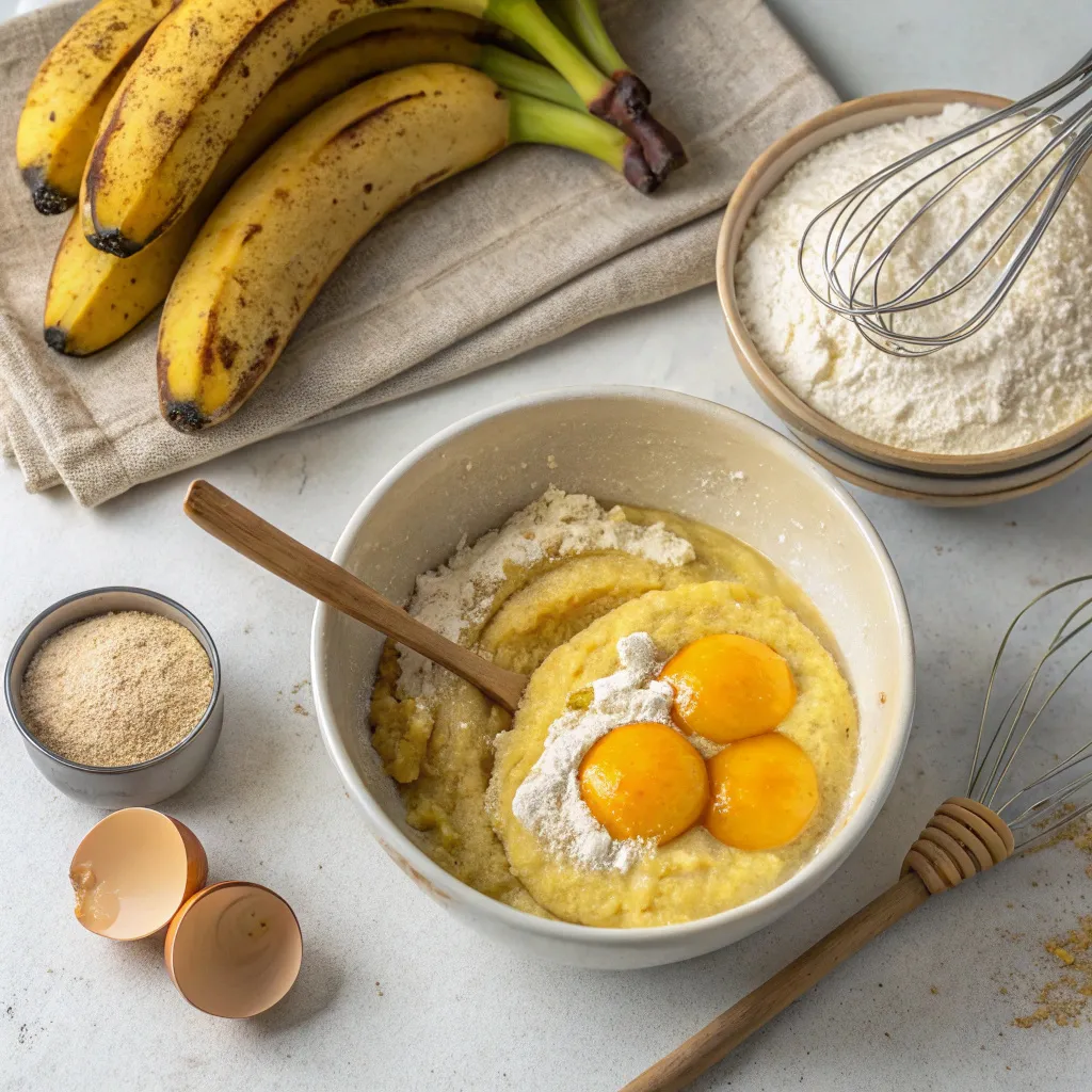 3-Ingredient Banana Bread