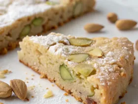 Almond Cardamom Shortbread