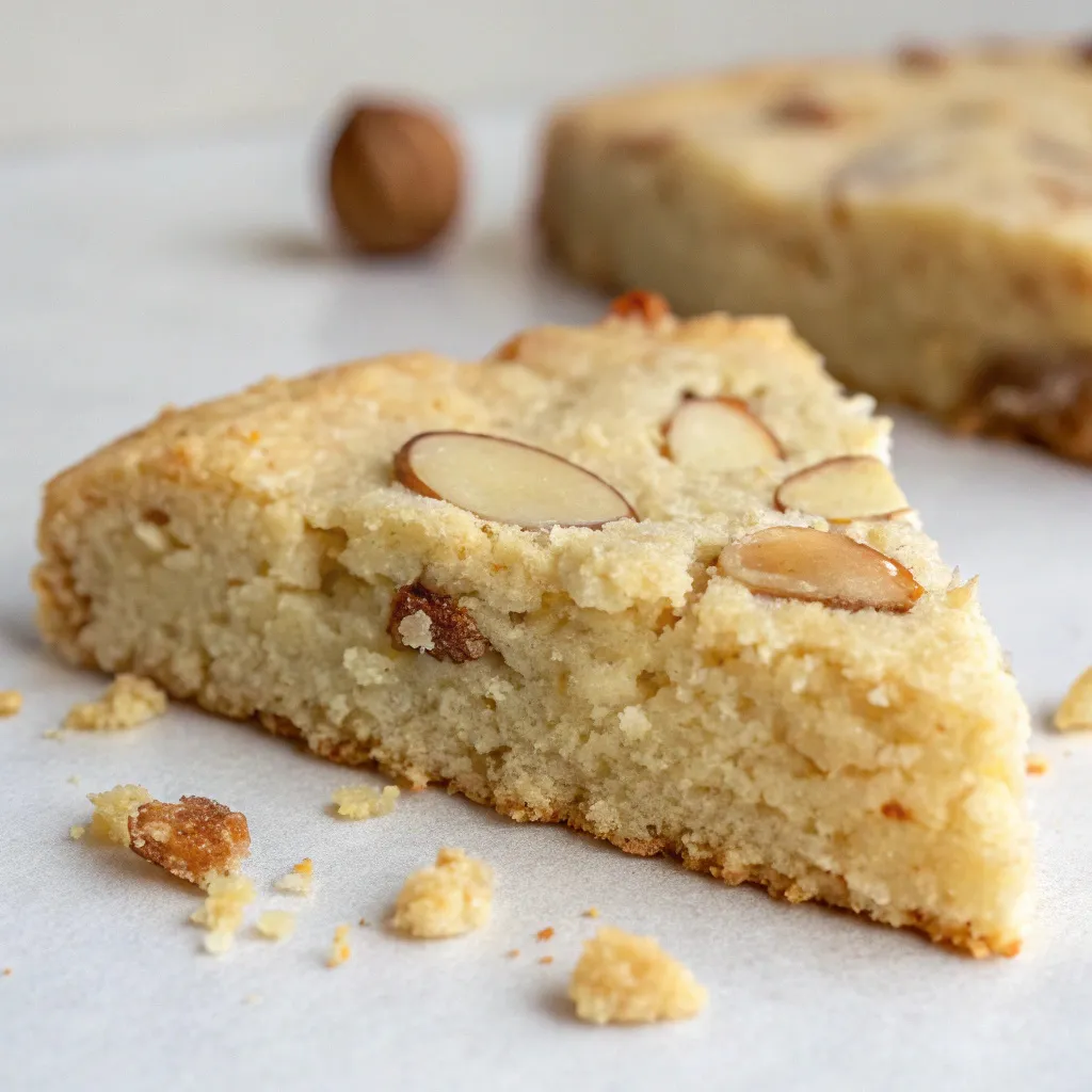 Almond Cardamom Shortbread