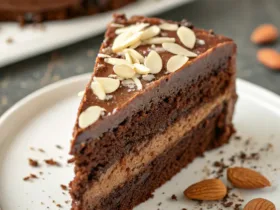 Almond Chocolate Cake