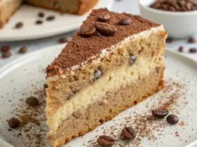 Almond Flour Coffee Yogurt Cake
