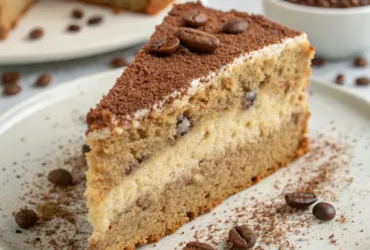 Almond Flour Coffee Yogurt Cake