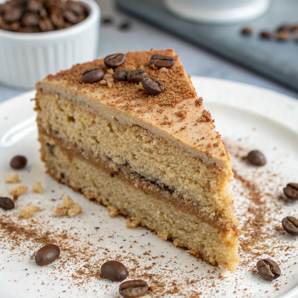 Almond Flour Coffee Yogurt Cake
