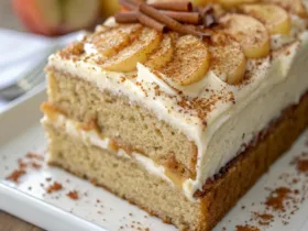 Apple Cream Cake Delight