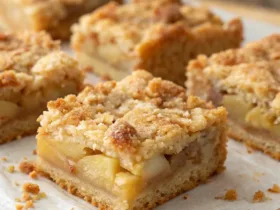 Apple Crumb Bars