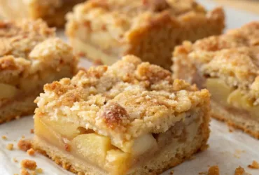 Apple Crumb Bars