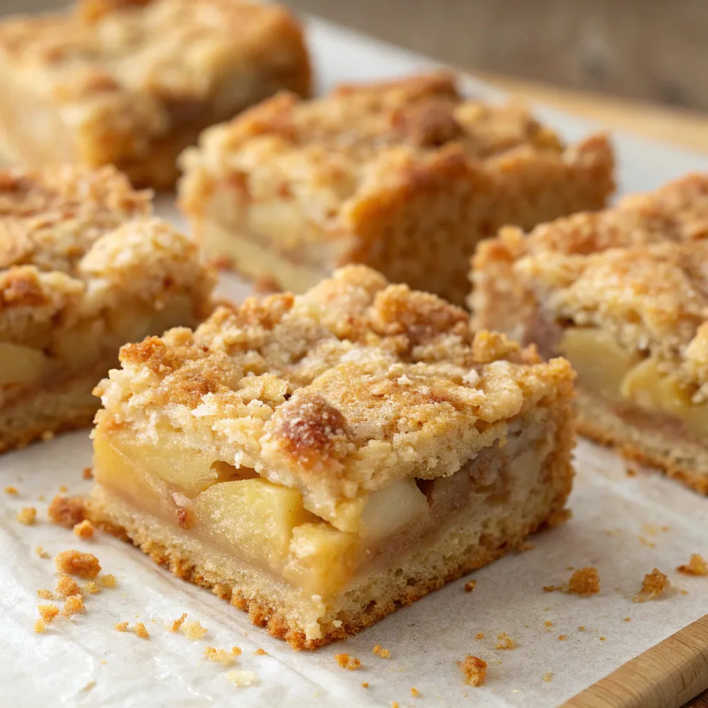 Apple Crumb Bars
