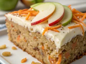 Apple, and Carrot Cake