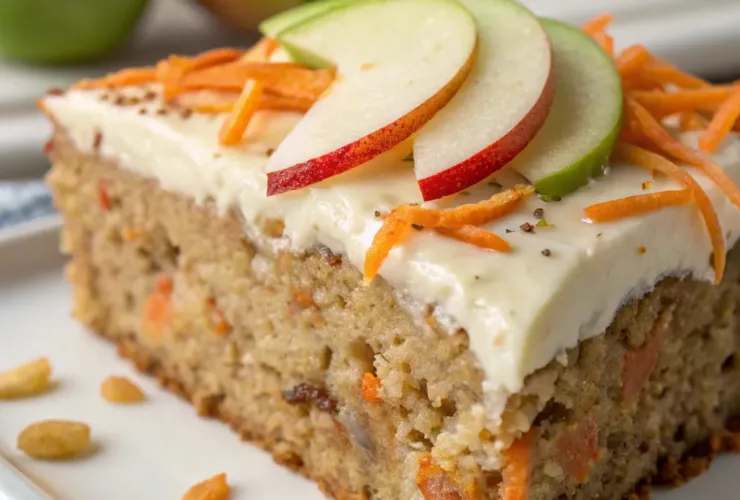Apple, and Carrot Cake