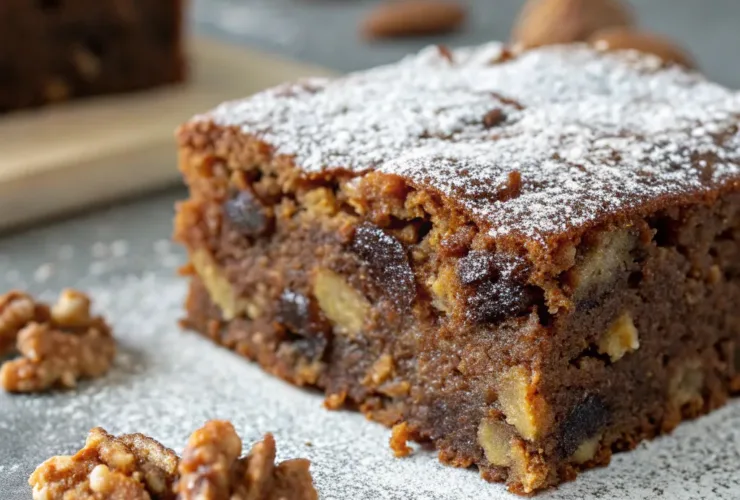 Armenian Date and Walnut Sheet Cake