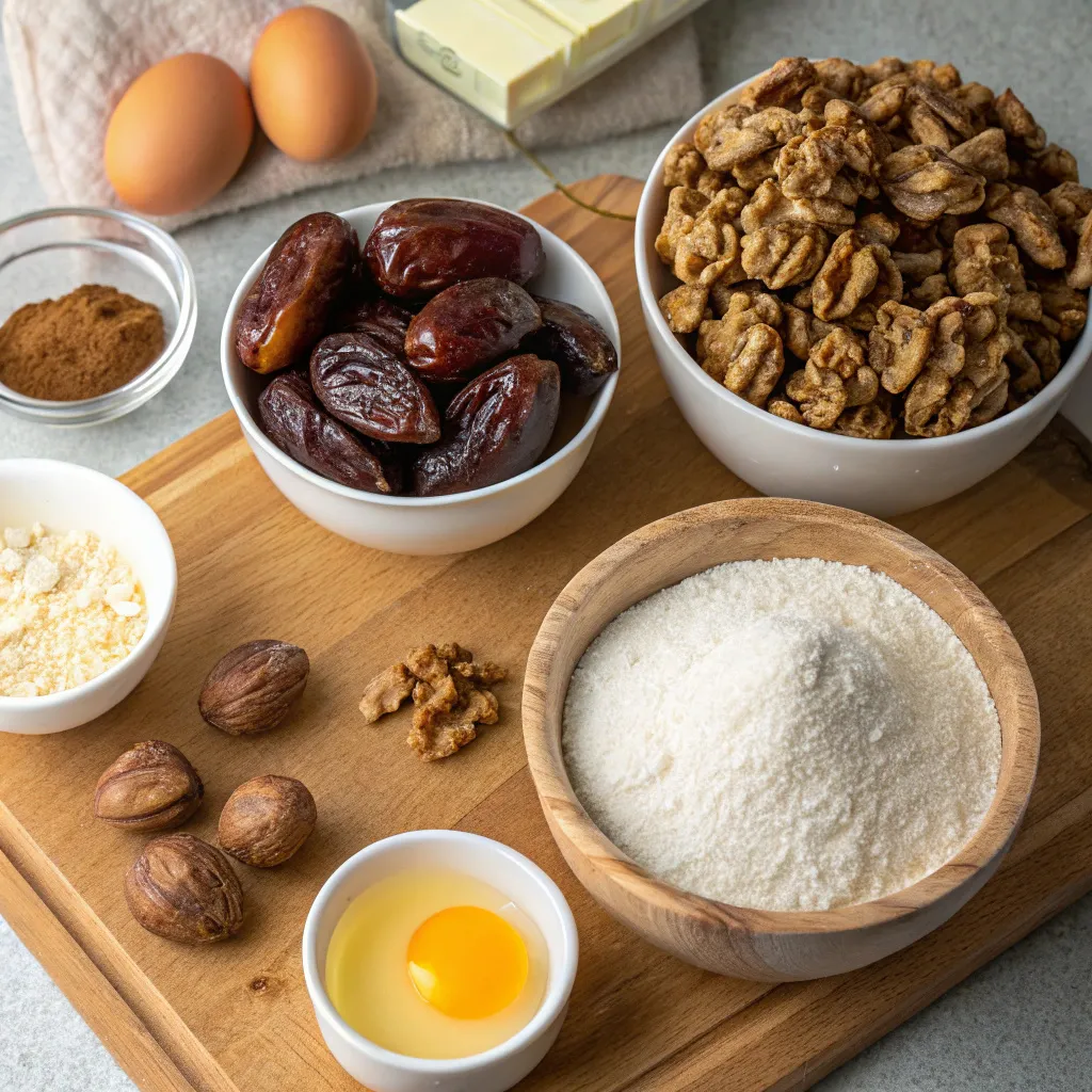 Armenian Date and Walnut Sheet Cake
