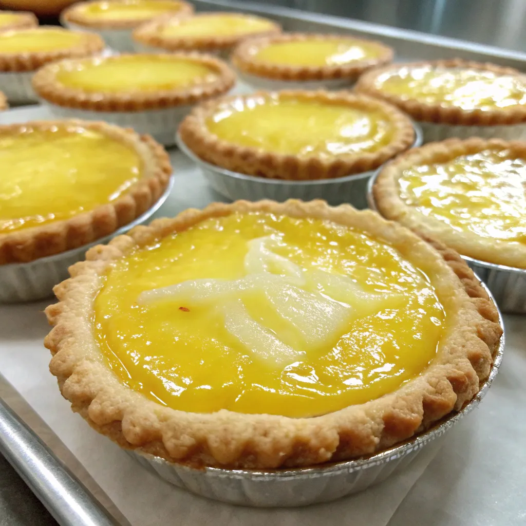 Baby Lemon Impossible Pies