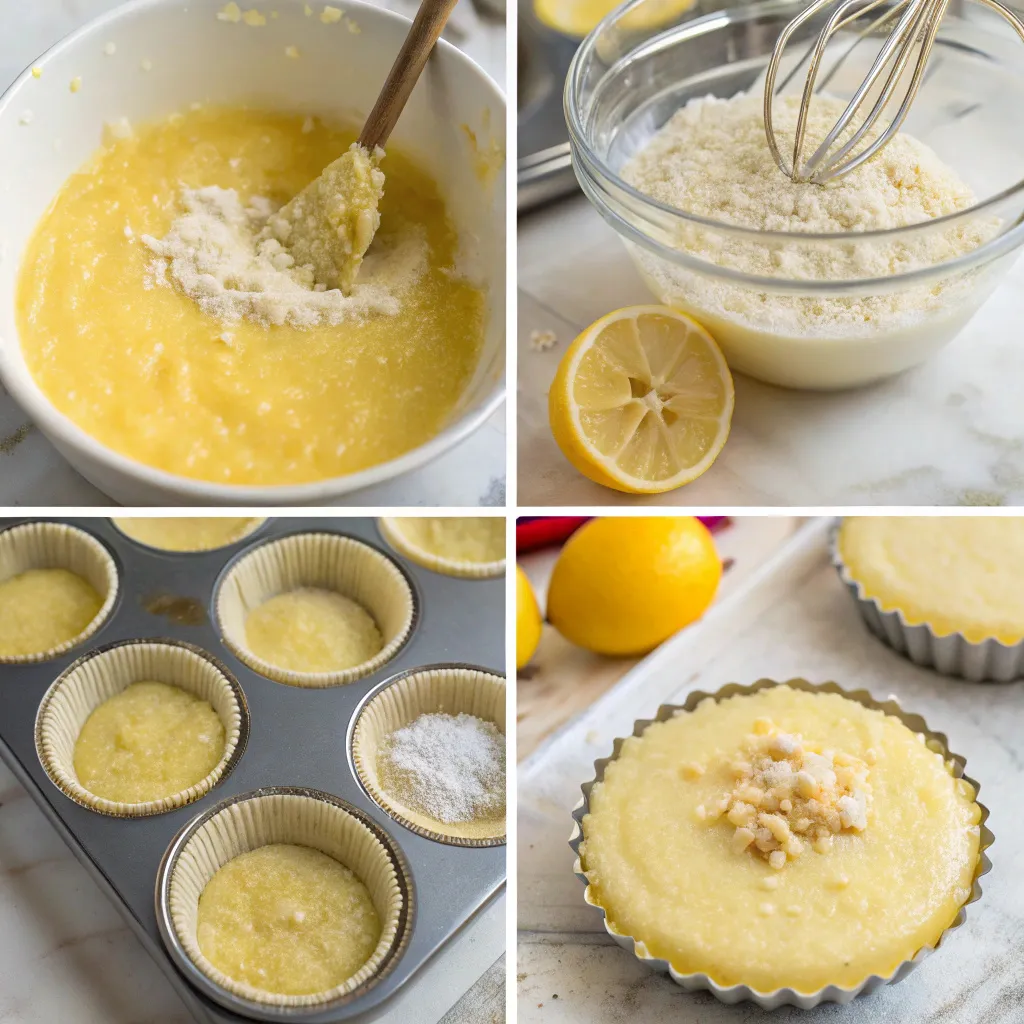 Baby Lemon Impossible Pies