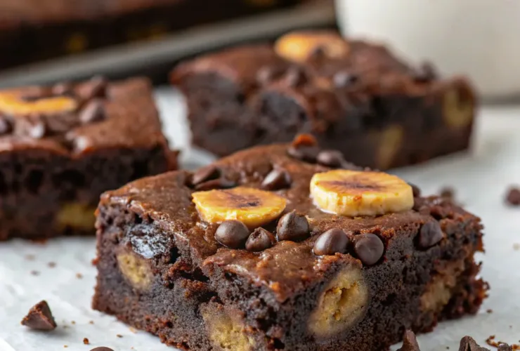 Banana Bread Brownies
