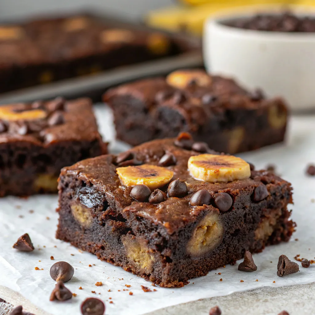 Banana Bread Brownies