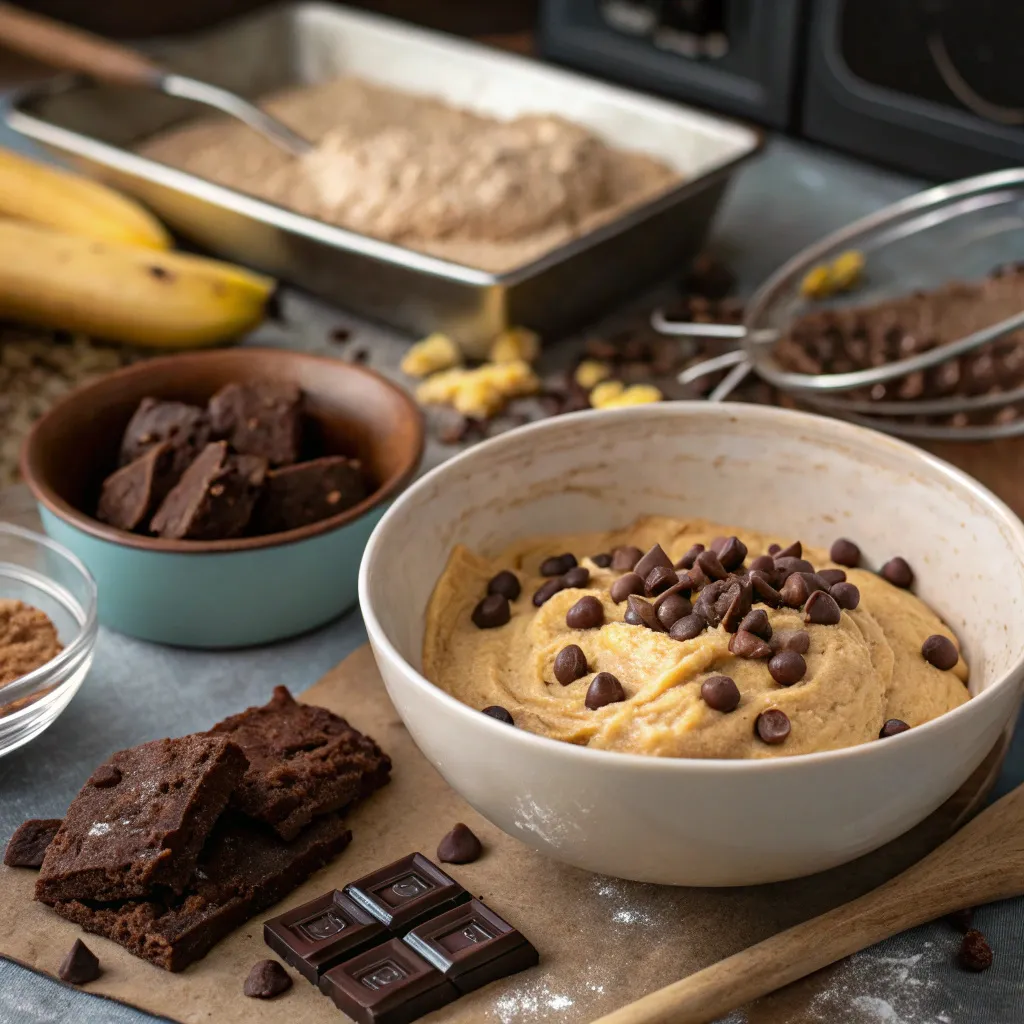 Banana Bread Brownies