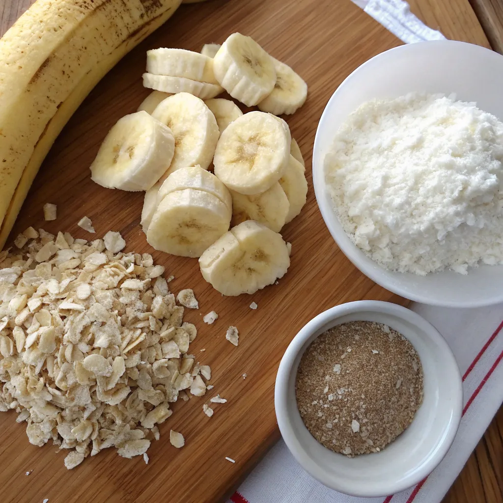Banana, Oat & Coconut Bread