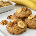 Banana Walnut Breakfast Cookies