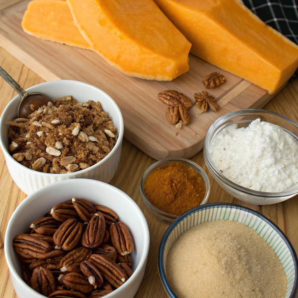 Butternut Squash Bread with Brown Sugar Pecan