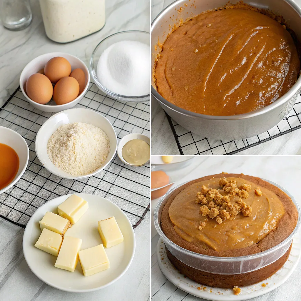 Butterscotch Cake with Caramel Frosting