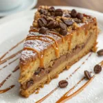 Café‑Style Caramel Coffee Cake Slice