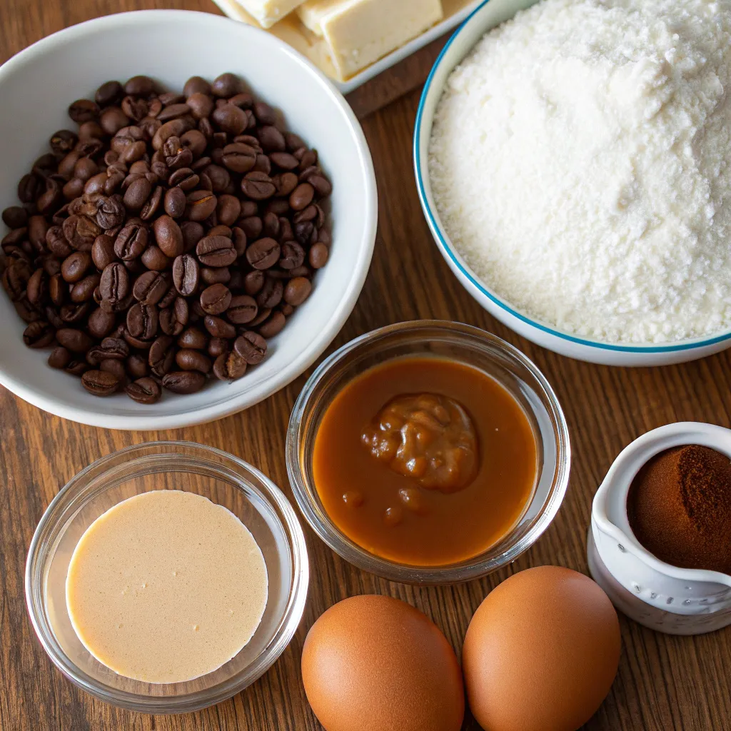 Café‑Style Caramel Coffee Cake Slice