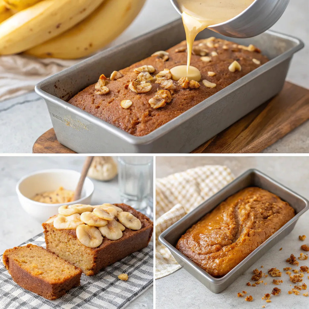 Caramel Banana Bread