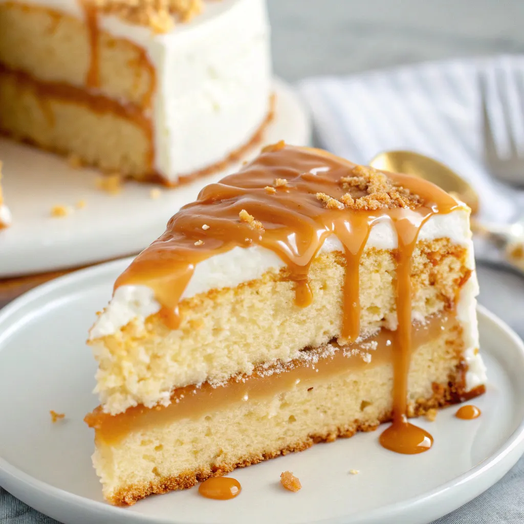 Caramel Yogurt Cake