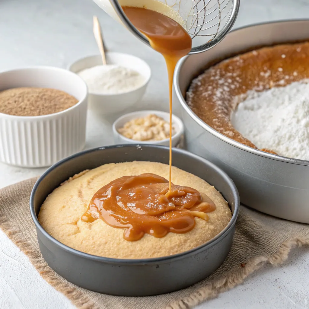 Caramel Yogurt Cake