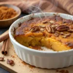 Caribbean Sweet Potato Cobbler Pudding
