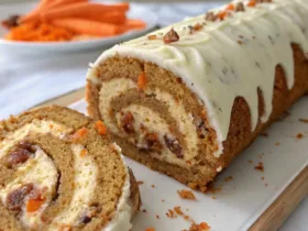 Carrot Cake Roll