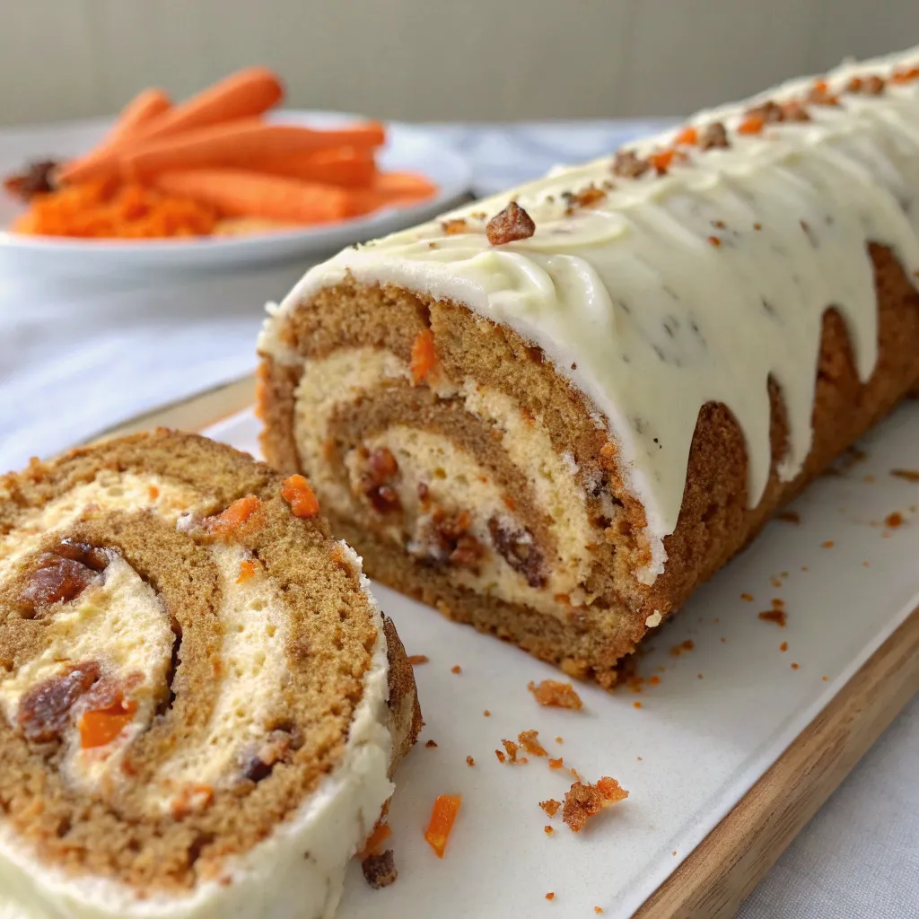 Carrot Cake Roll