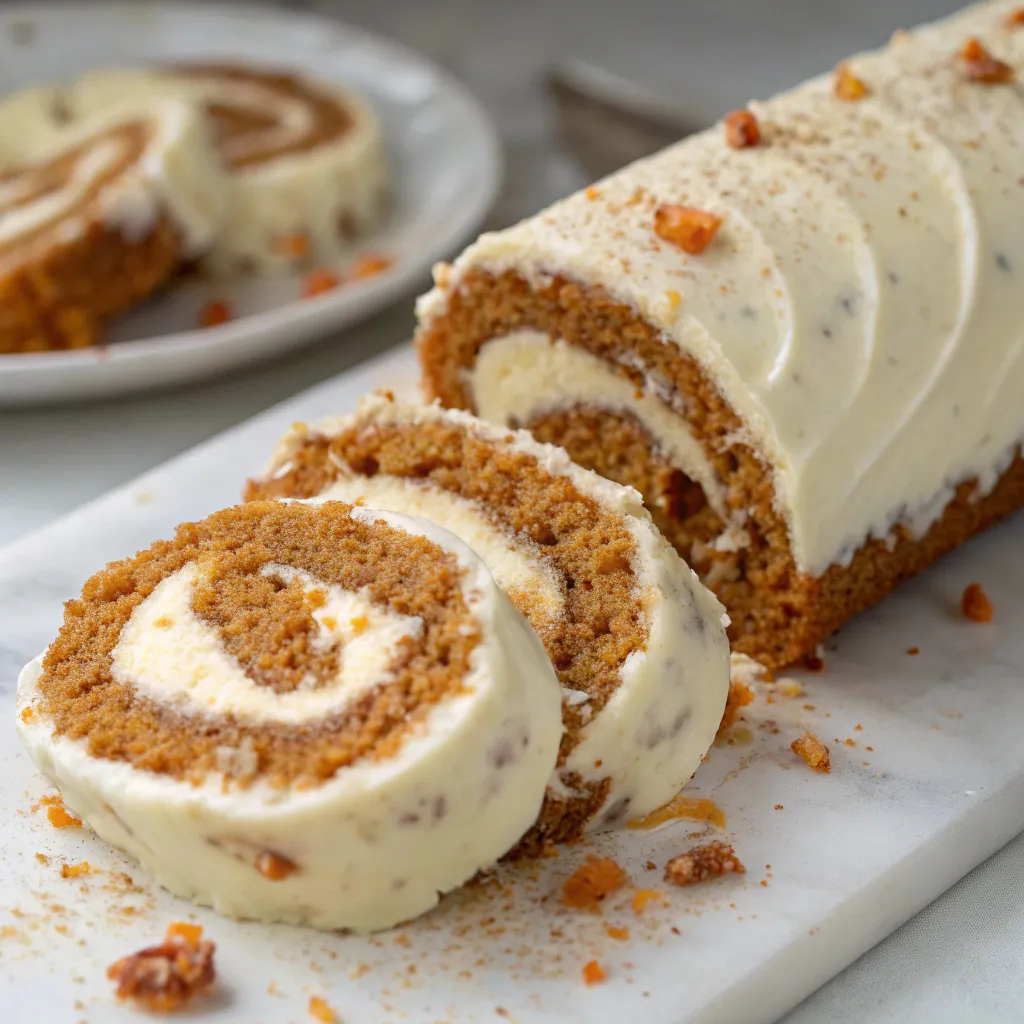 Carrot Cake Roll