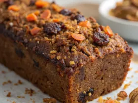 Carrot and Date Loaf