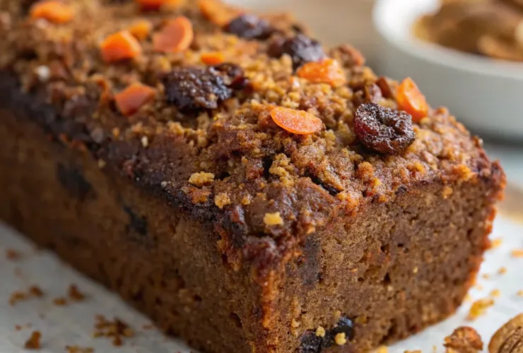Carrot and Date Loaf