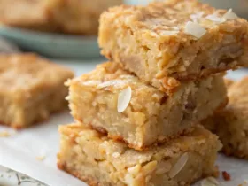 Chewy Coconut Squares