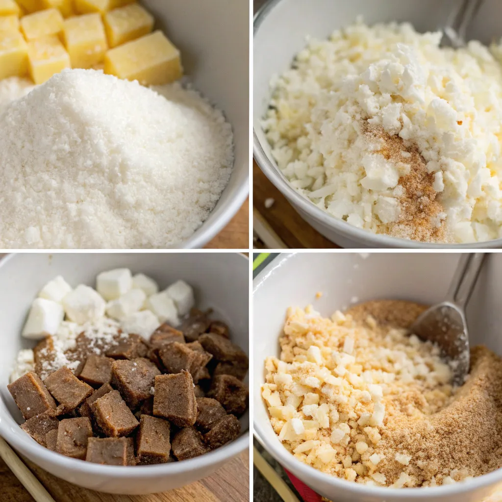 Chewy Coconut Squares
