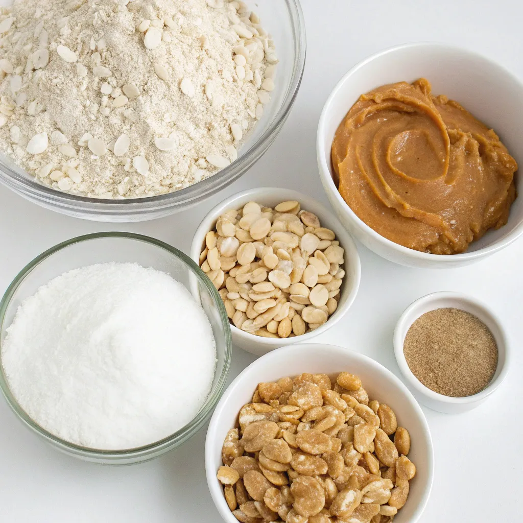 Chewy Peanut Butter Greek Yogurt Oatmeal Cookie Bars