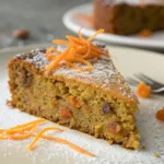 Chickpea Flour Carrot Cake