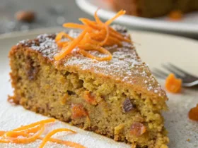 Chickpea Flour Carrot Cake