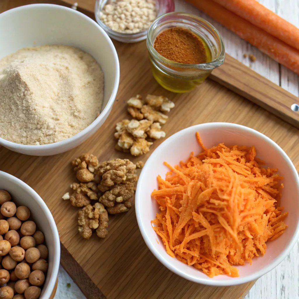 Chickpea Flour Carrot Cake