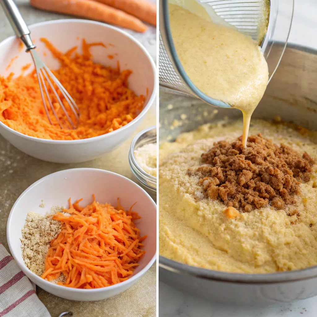 Chickpea Flour Carrot Cake
